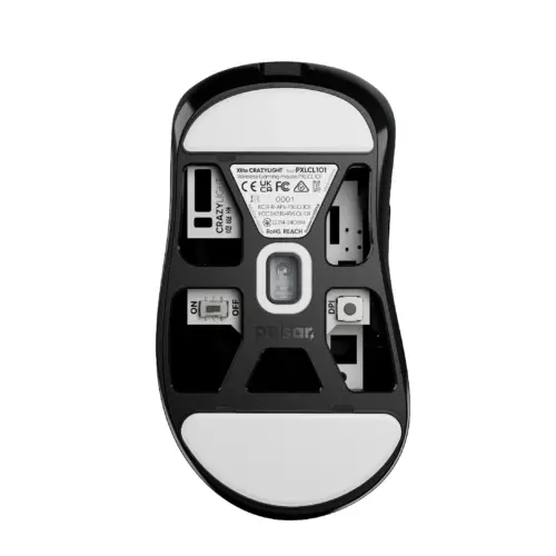 Alternative view of Pulsar професионална геймърска мишка Wireless Gaming Mouse Xlite CrazyLight Jet Black