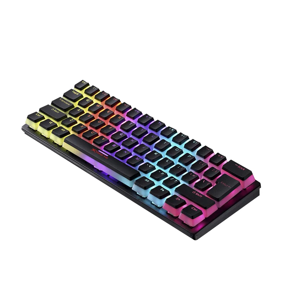 Xtrike ME геймърска механична клавиатура Gaming Mechanical keyboard 61 keys TKL - GK-985P - BLUE switches - Image 119