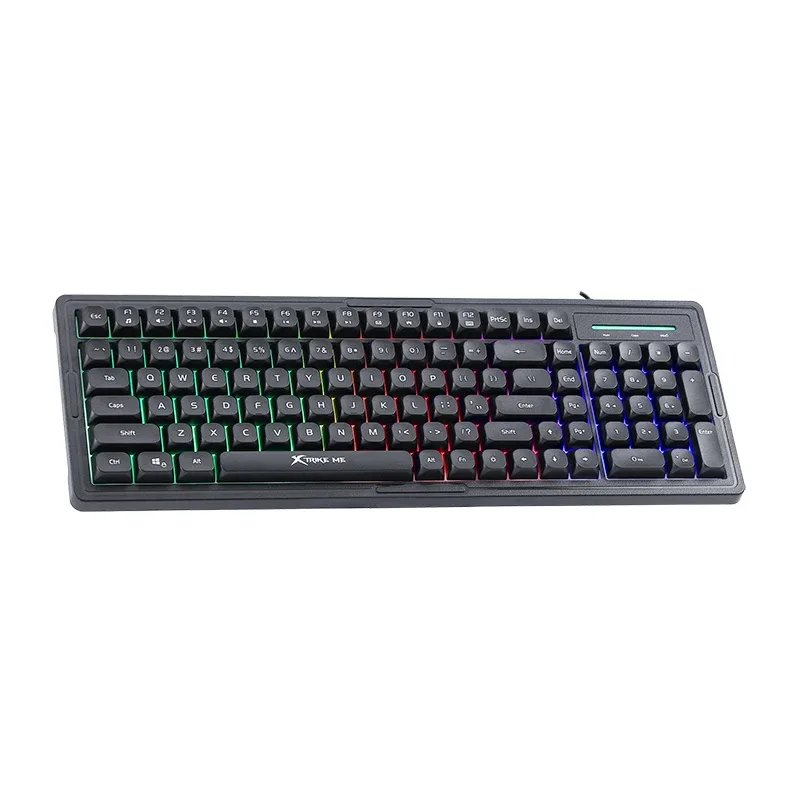 Xtrike ME геймърска клавиатура Gaming Keyboard  104 keys - KB-309 BK - Silent Tactile - Image 107