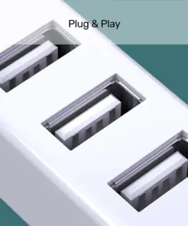 Unitek хъб USB 2.0 HUB 4 port White – Y-2146