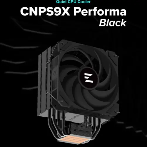 Alternative view of Zalman охладител за процесор CPU Cooler CNPS9X PERFORMA BLACK