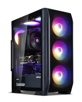 Alternative view of Zalman кутия за компютър Case ATX - N7 PLUS - 7 fans included, Tempered Glass