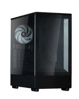 Alternative view of Zalman кутия Case mATX - P10 Black
