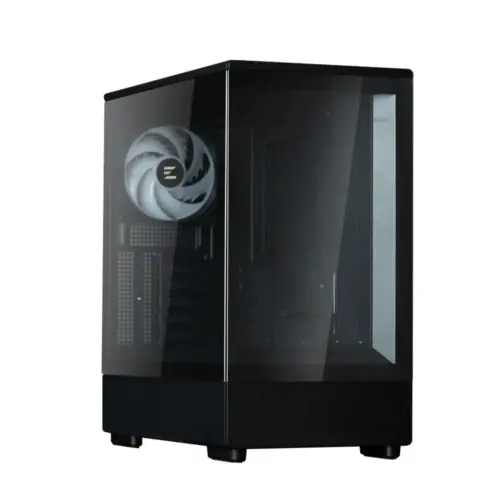 Alternative view of Zalman кутия Case mATX - P10 Black