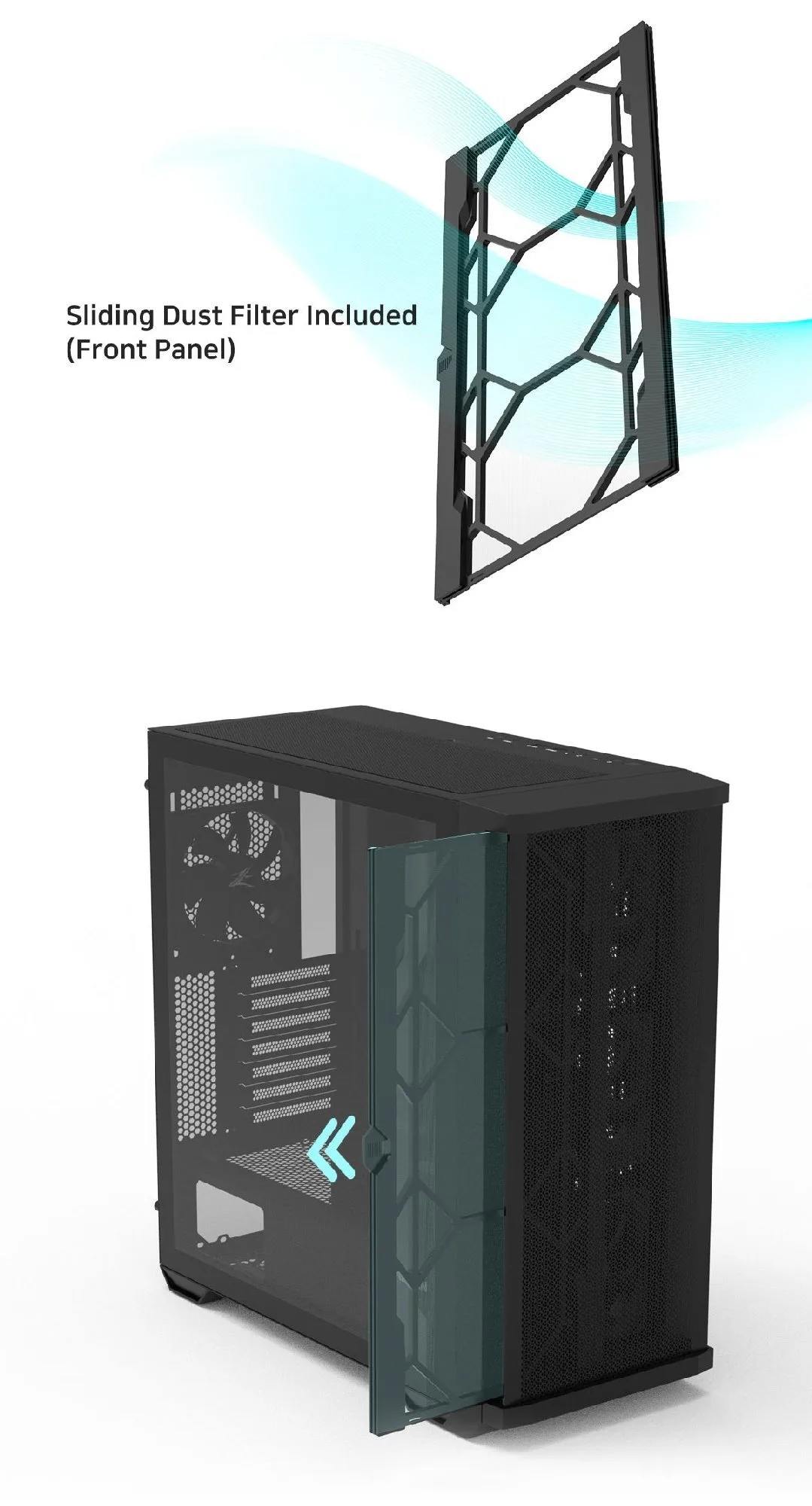 Zalman кутия Case EATX - Z10 PLUS - Tempered Glass - Image 184