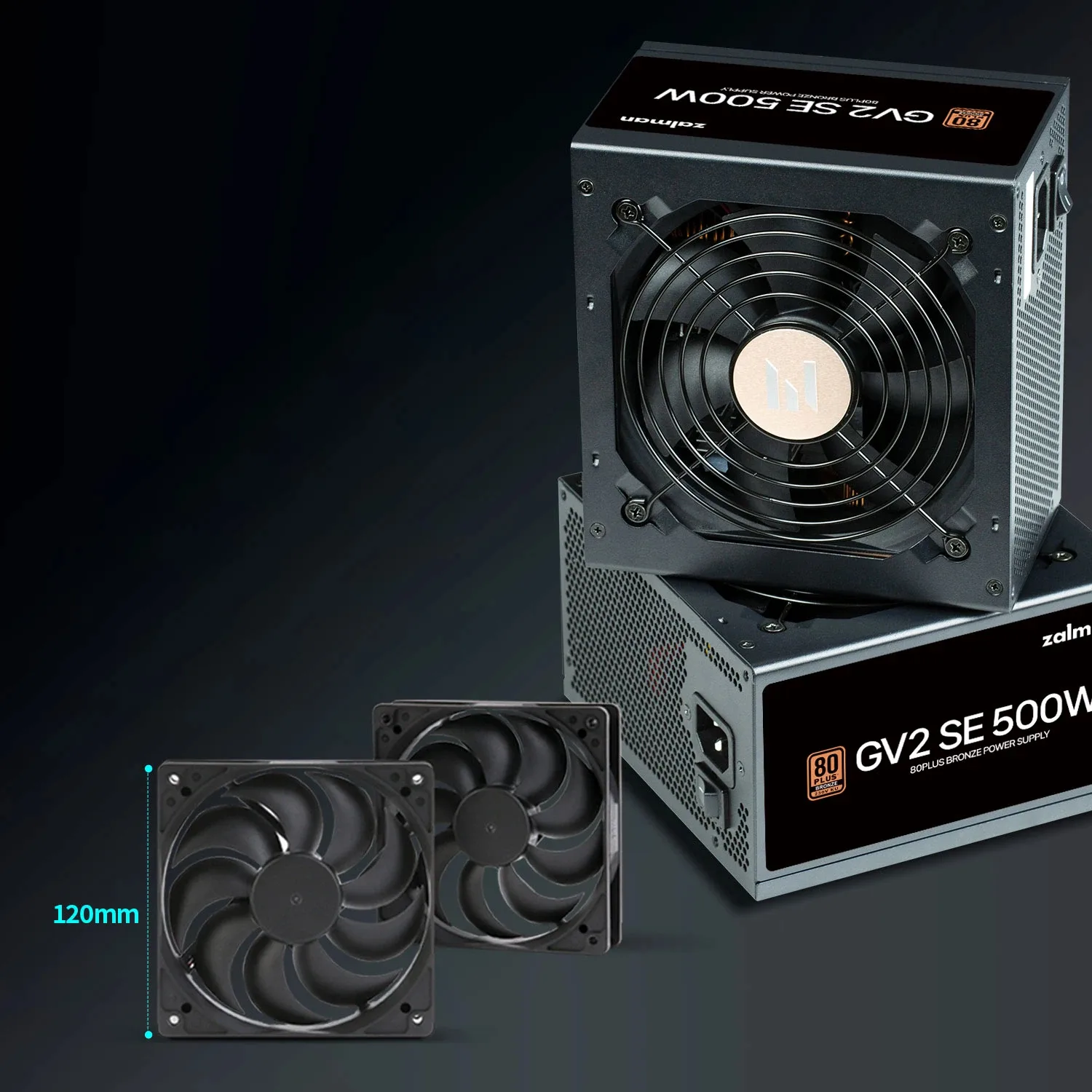 Zalman захранване PSU 500W Bronze - ZM500-GV2 SE - Image 9