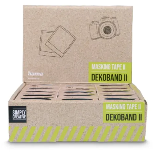 Alternative view of HAMA Хартиено тиксо за снимки, 1.5x500 см, различни мотиви, в комплекти от 3 бр