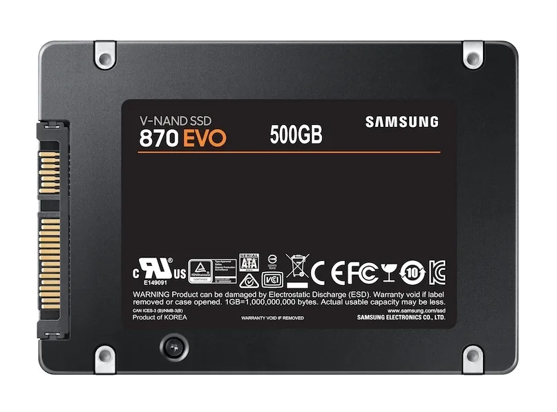 SSD диск Samsung 870 EVO 500GB 2.5" SATA MZ-77E500B/EU - Image 48