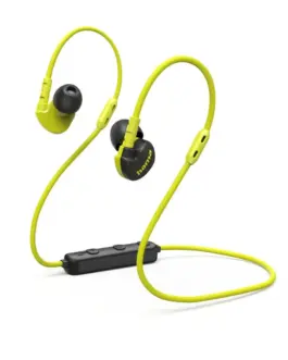 Alternative view of HAMA Блутут слушалки, спортни, "Freedom Athletics III", с микрофон, жълто и черно