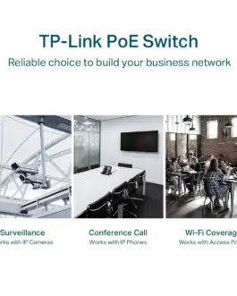 Alternative view of 28-портов гигабитен Easy Smart комутатор TP-Link TL-SG1428PE с 24-PoE+ порта и 2 SFP слота