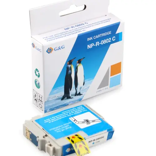 ГЛАВА ЗА EPSON STYLUS PHOTO R 265/360/RX 560/585/685/P 50/PX 650/660/700/710/720/800/810 - Cyan - T0802C -