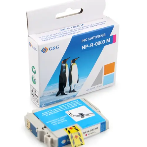 ГЛАВА ЗА EPSON STYLUS PHOTO R 265/360/RX 560/585/685/P 50/PX 650/660/700/710/720/800/810 - Magenta - T0803M -