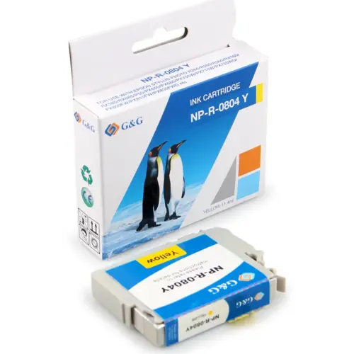 ГЛАВА ЗА EPSON STYLUS PHOTO R 265/360/RX 560/585/685/P 50/PX 650/660/700/710/720/800/810 - Yellow - T0804Y -