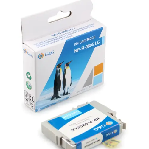 ГЛАВА ЗА EPSON STYLUS PHOTO R 265/360/RX 560/585/685/P 50/ PX 650/660/700/710/720/800/810 - Light cyan - T0805LC -