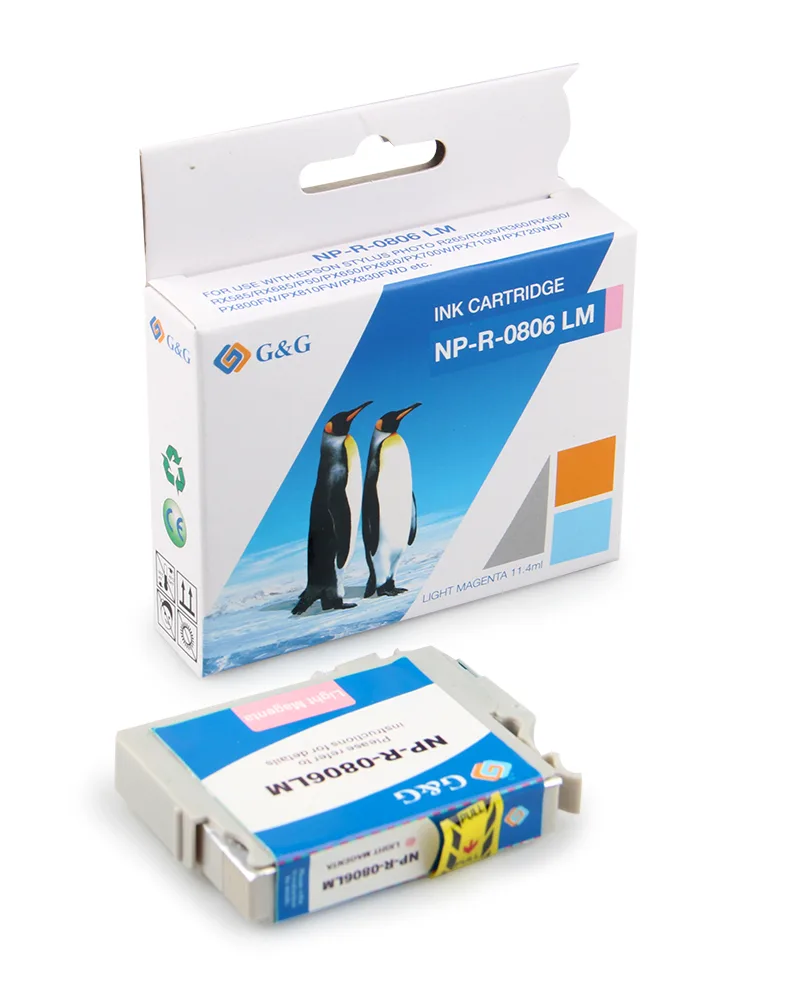 ГЛАВА ЗА EPSON STYLUS PHOTO R 265/360/RX 560/585/685/P 50/PX 650/660/700/710/720/800/810 - Light magenta - T0806LM -