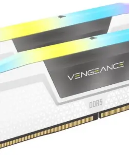 Памет за компютър Corsair Vengeance RGB DDR5 6000MHz 32GB 2x16GB DIMM CL30-36 Intel XMP и AMD