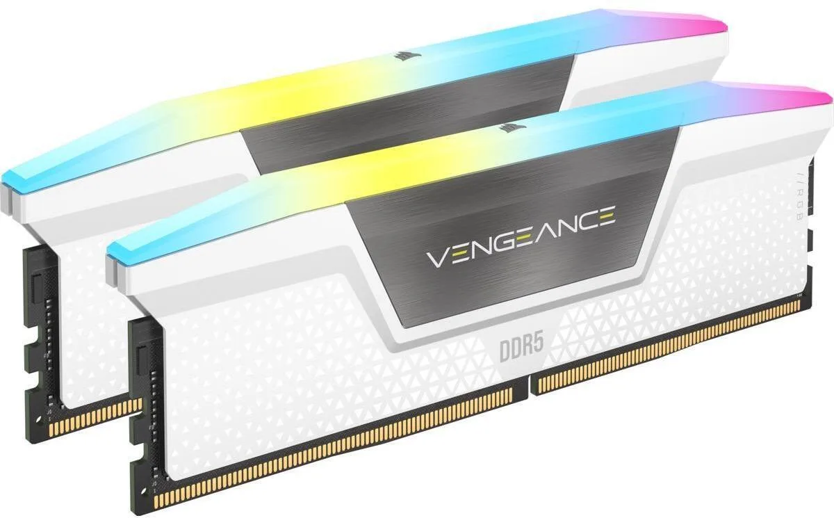 Памет за компютър Corsair Vengeance RGB DDR5 6000MHz 32GB 2x16GB DIMM CL30-36 Intel XMP и AMD