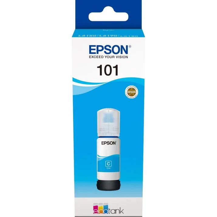 БУТИЛКА МАСТИЛО ЗА EPSON L4150/L4160/L6160/L6170/L6190 - /101/ - EcoTank - Cyan - Ink Bottle - PN