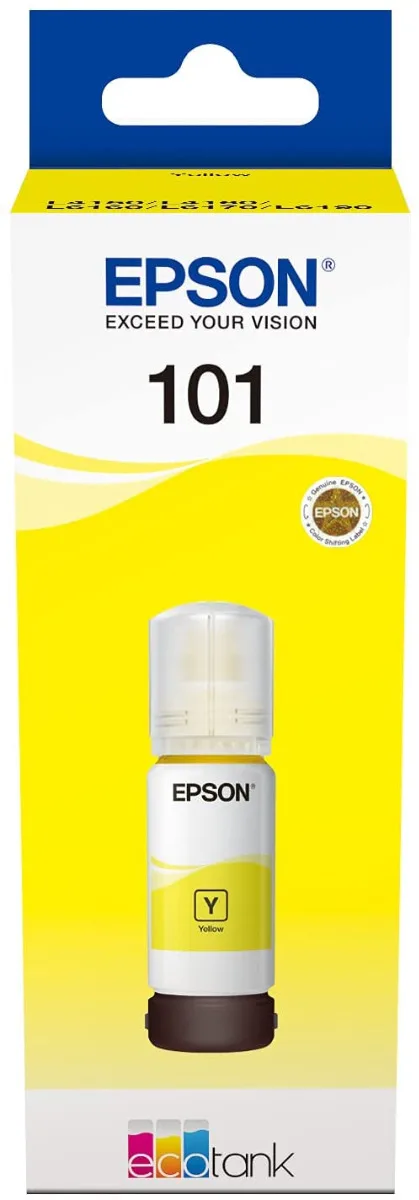 БУТИЛКА МАСТИЛО ЗА EPSON L4150/L4160/L6160/L6170/L6190 - /101/ - EcoTank - Yellow - Ink Bottle - PN