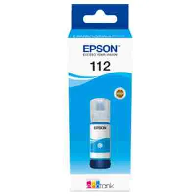 БУТИЛКА МАСТИЛО ЗА EPSON L6460/L6490/L6550/L6570/L11160//L15150/L15180/M15140 - /112/ -  EcoTank - Cyan - Ink Bottle - P