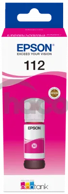 БУТИЛКА МАСТИЛО ЗА EPSON L6460/L6490/L6550/L6570/L11160/L15150/L15180/M15140 - /112/ - EcoTank - Magenta - Ink Bottle -