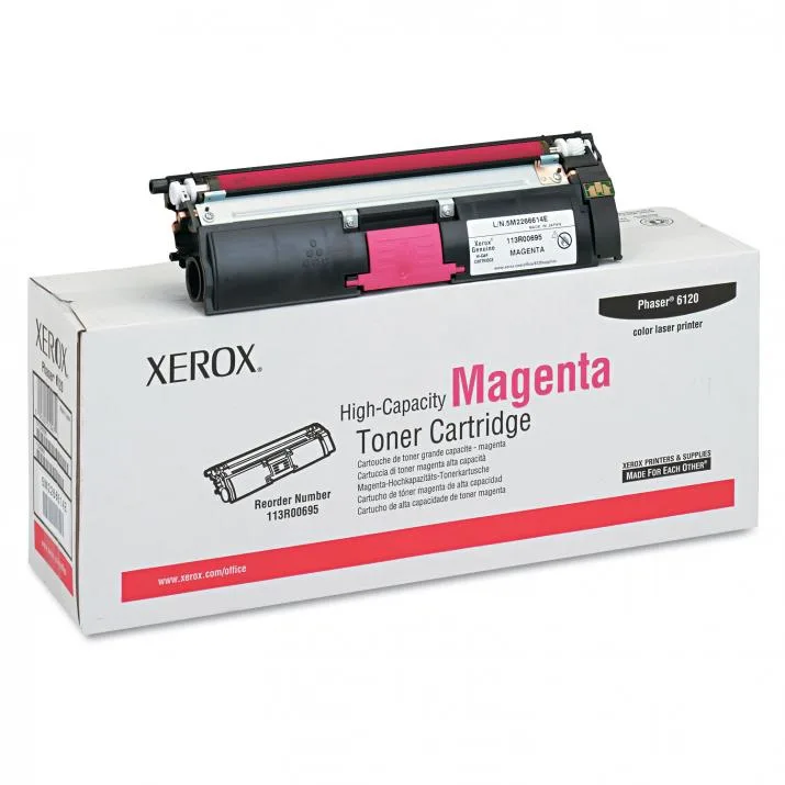 КАСЕТА ЗА XEROX Phaser 6120N/6115 MFP/D - Magenta - HIGH CAPACITY - PN 113R00695