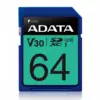 Adata памет card SDXC PremierPro 64GB UHS-I U3 V30 100/80 MB/s