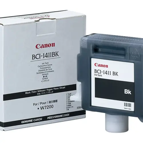 ГЛАВА ЗА CANON W 7200/8200/8400 - Black - ink tank - BCI-1411BK (BCI1411BK) - PN 7574A001