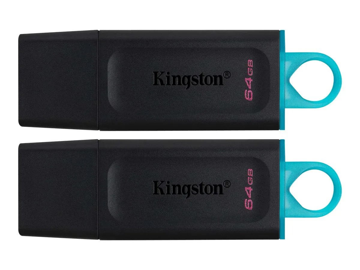 ФЛАШ ПАМЕТ Kingston DataTraveler Exodia - USB flash drive - 64 GB - 2 pcs - PN DTX/64GB-2P