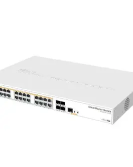 Alternative view of 24 портов гигабит Ethernet комутатор MikroTik CRS328-24P-4S+RM