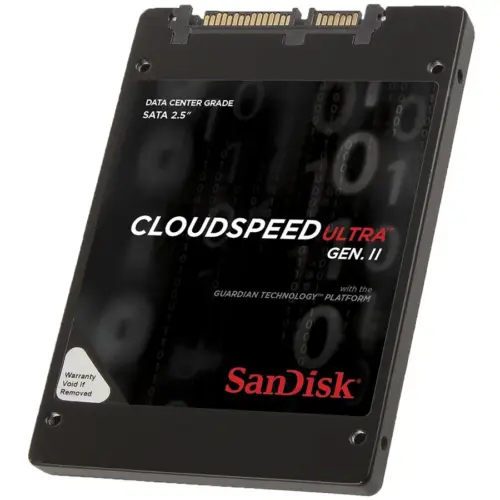 SSD диск SANDISK CloudSpeed Ultra Gen. II 800GB SSD 2.5” 7mm SATA 6Gb/s Read/Write: 530/460 MB/s Random Read/Write IOPS: