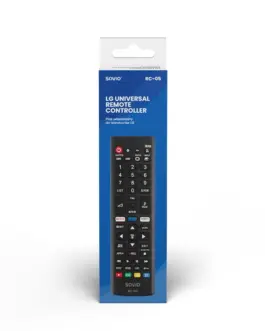 Alternative view of Savio Remote control RC-05 TV LG