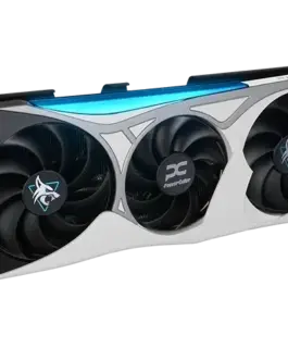 Alternative view of Видео карта PowerColor Radeon RX 9070 XT HELLHOUND OC REVA EDITION 16GB GDDR6