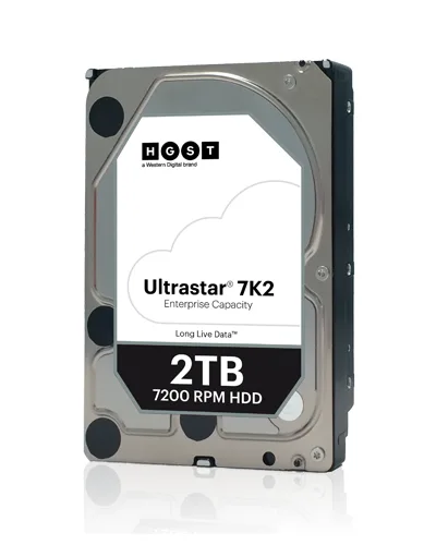 Твърд диск 3.5" 2000GB SATA3 WD (HGST) HUS722T2TALA604 Ultrastar 128MB 7200RPM 1W10002 (for datacenter