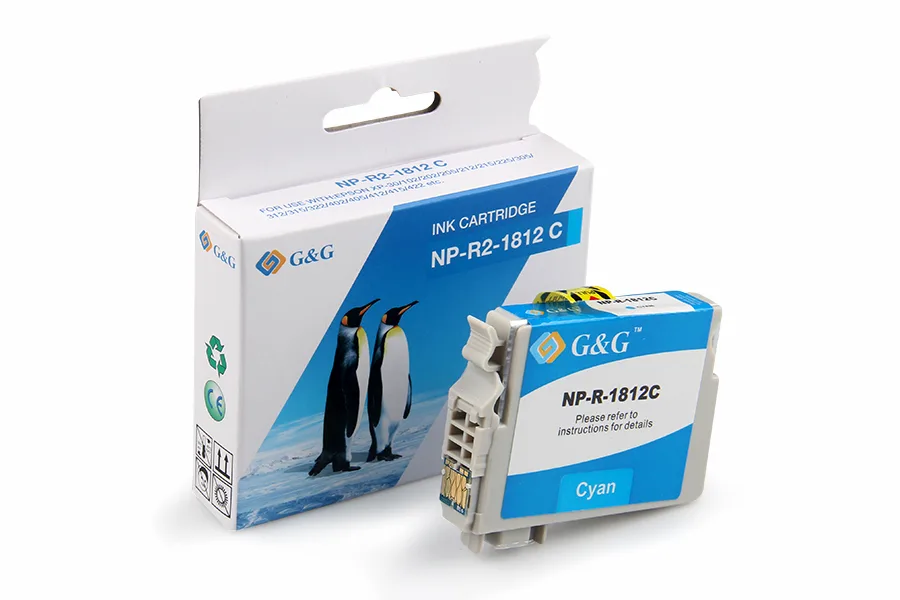 ГЛАВА ЗА EPSON Expression Home XP 30/102/202/205/302/305/402/405 - Cyan - C13T18024010/C13T18124010 - PN NP-R-1812C -