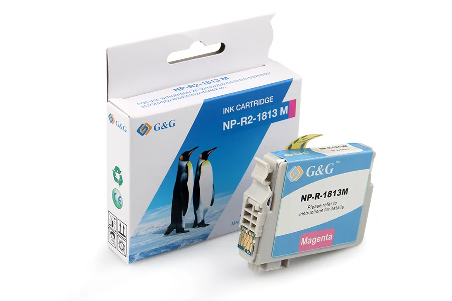 ГЛАВА ЗА EPSON Expression Home XP 30/102/202/205/302/305/402/405 - Magenta - C13T18034010/C13T18134010 - PN NP-R-1813M -