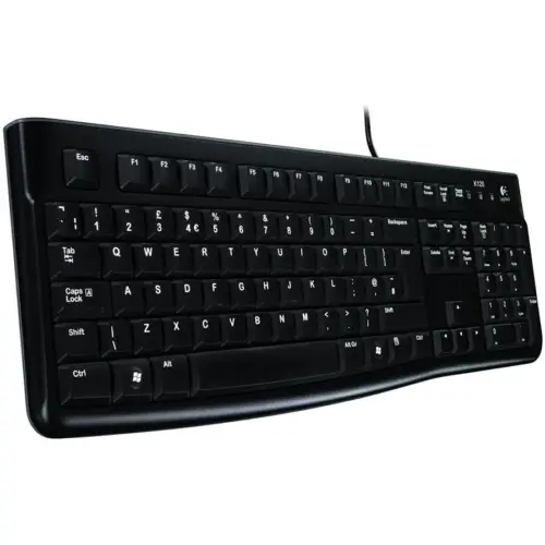 Клавиатура LOGITECH K120 Corded Keyboard - BLACK - USB - US INTL - B2B