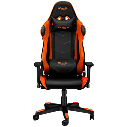 Геймърски стол CANYON gaming chair Deimos GC-4 Black Orange