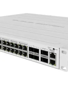 48-портов Gigabit облачен рутер MikroTik CRS354-48P-4S+2Q+RM