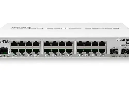 26-портов комутатор MikroTik CRS326-24G-2S+IN