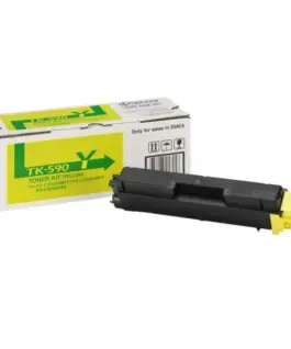 КАСЕТА ЗА KYOCERA MITA FS C2026/C2126/C2526/C2626/C5250/ECOSYS M6026/M6526 - Yellow - TK590Y (TK-590Y) - PN