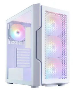 1stPlayer кутия Case ATX - TRILOBITE T7 White - 4 fans included