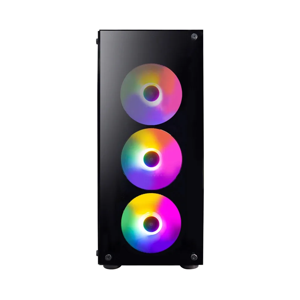 1stPlayer Кутия Case ATX - Fire Dancing V3-B RGB - 4 fans included - Image 8