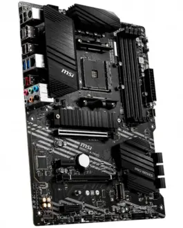 Дънна платка MSI B550-A PROATX Socket AM4AMD B550 Chipset4 DIMMsDual Channel DDR4 up to 4400+(OC)MHz1x PCIe 4.0/3.0 x16