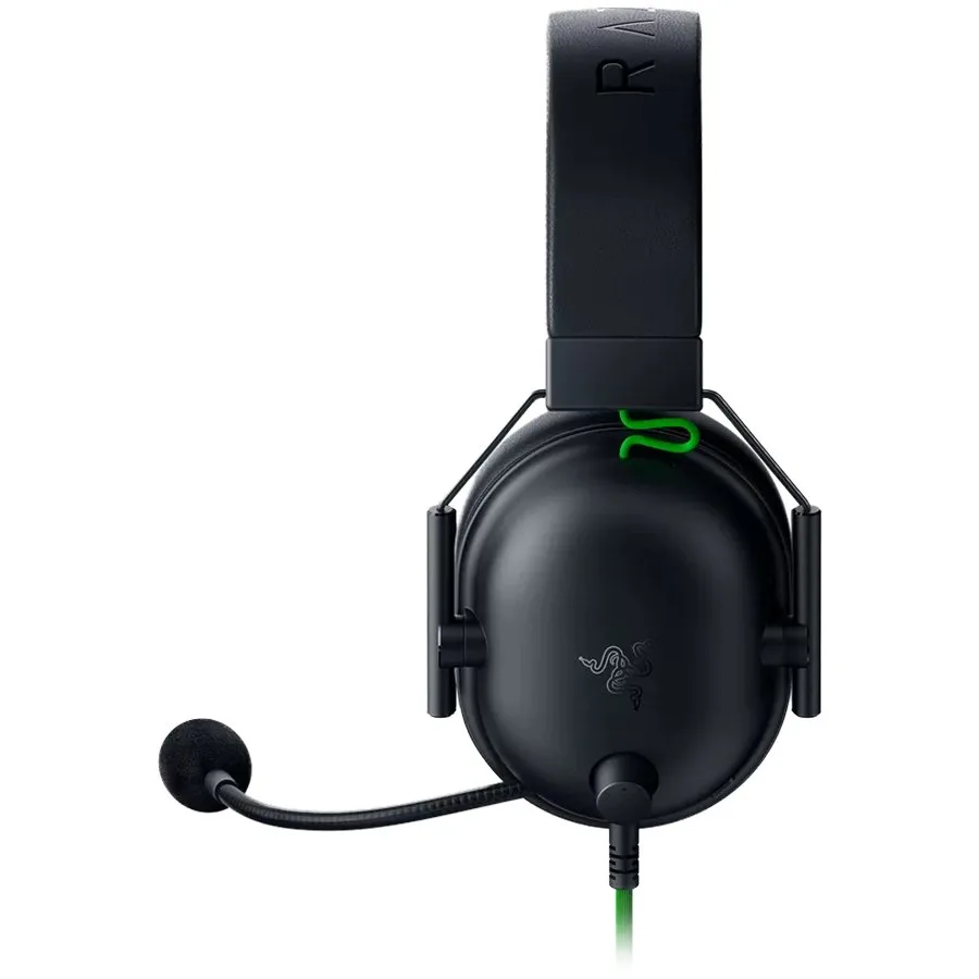 Геймърски слушалки Razer BlackShark V2 X, 12 Hz – 28 KHz Frequency Response, 32 Ω (1 kHz) Impedance, Razer TriForce Driver, Breathable memory foam, Advanced passive noise cancellation, Analog 3.5 mm Connection, 100 Hz – 10 kHz Microphone Frequency, 1 - Image 2