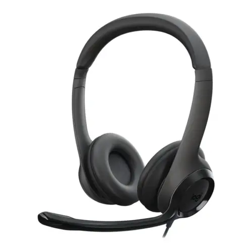 СЛУШАЛКИ LOGITECH H390 - Black - PN 981-000406