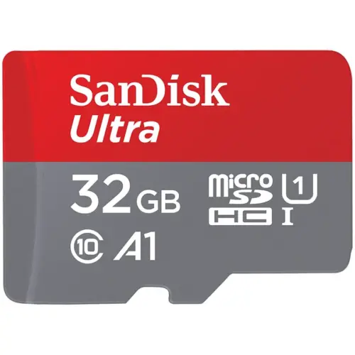 Карта памет SANDISK Ultra microSDHC 32GB + SD Adapter 120MB/s A1 Class 10 UHS-I