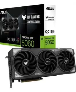 Asus видео карта GeForce RTX 5060 TUF GAMING OC 8G GDDR7 128BIT HDMI/3DP