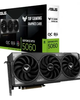 Asus видео карта GeForce RTX 5060 TUF GAMING OC 8G GDDR7 128BIT HDMI/3DP