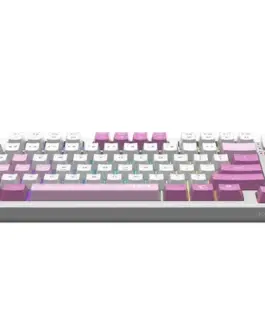 Alternative view of MSI Gaming клавиатура Forge GK600 TKL W виолетов US